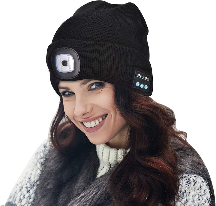 Bluetooth-lue med lys trådløse hodetelefoner