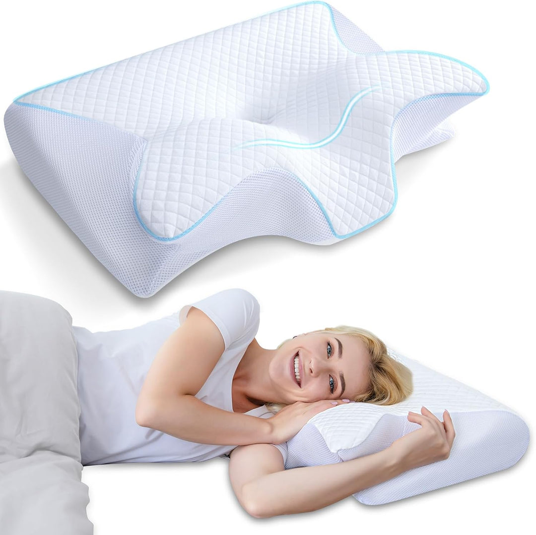 Putekuss for Butterfly Memory Foam Pillow Luvikno