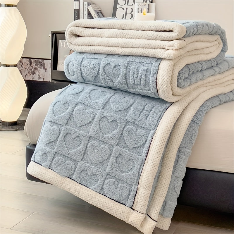 CozyCoral – Luksus Fleece-teppe for Alle Årstider Luvikno