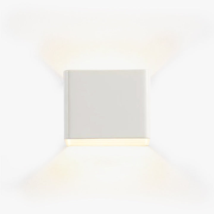 Imogen Moderne Firkantet Vegglampe | Luvikno