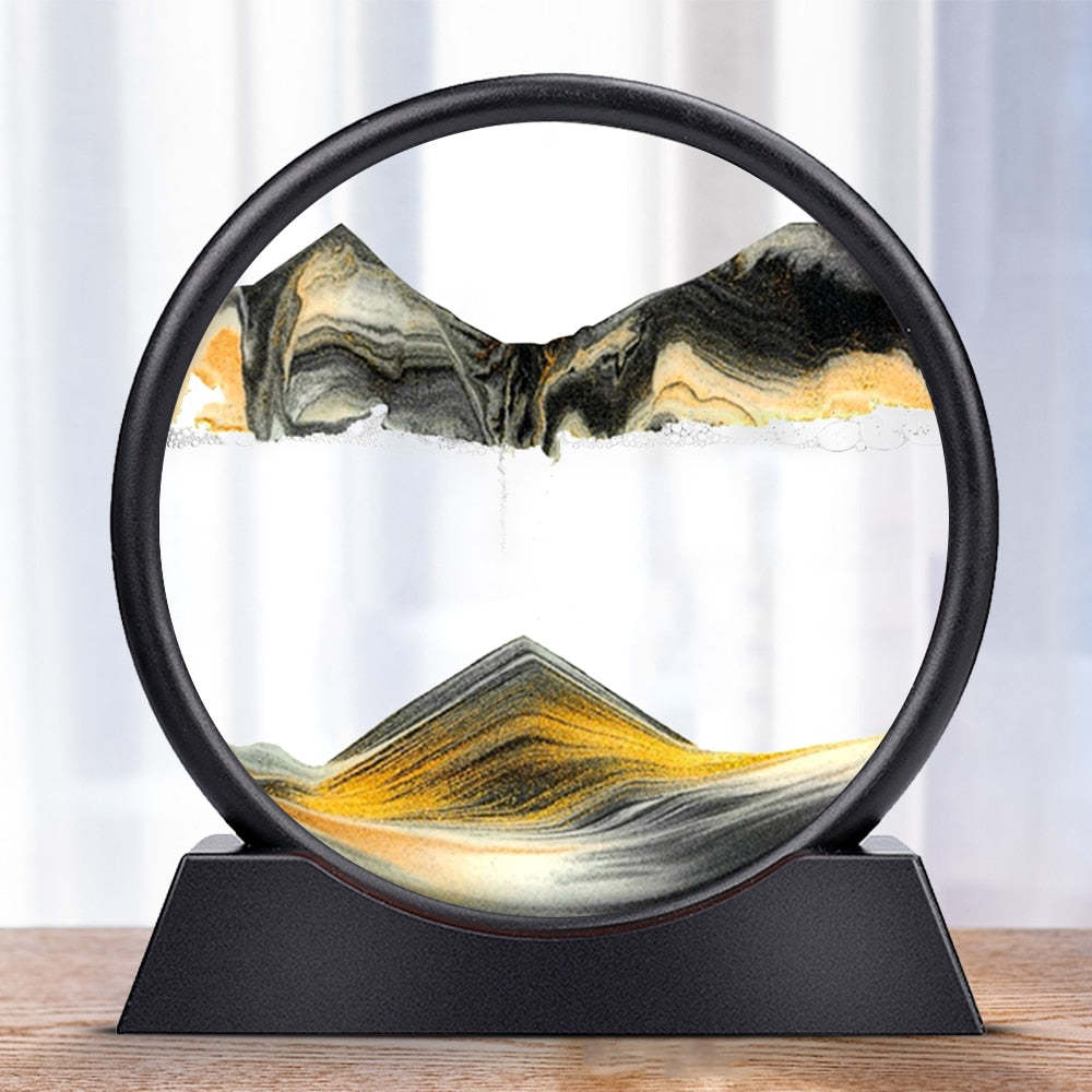 3D Landskap av Dyp Havtimeglass | Luvikno