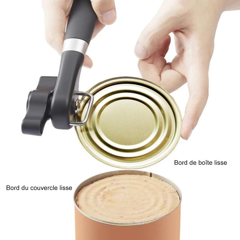 Safe-Cut Rustfritt Stål Boksåpner | Luvikno