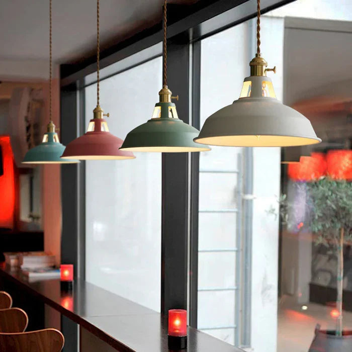 Industriell Retro Pendant Lampe - IronGlow | Luvikno