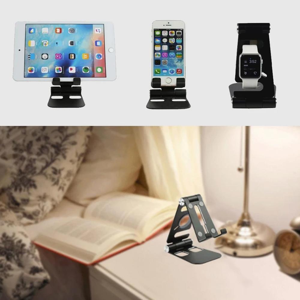 Multi-Fold Smartphone Stand i Aluminiumlegering | Luvikno