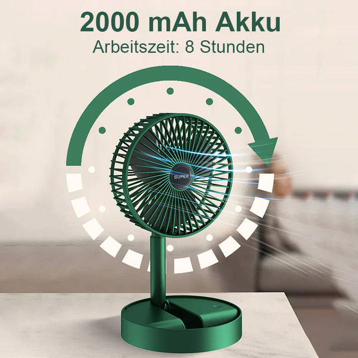 Luvikno | Bærbar Mini Vifte for Hjemmet
