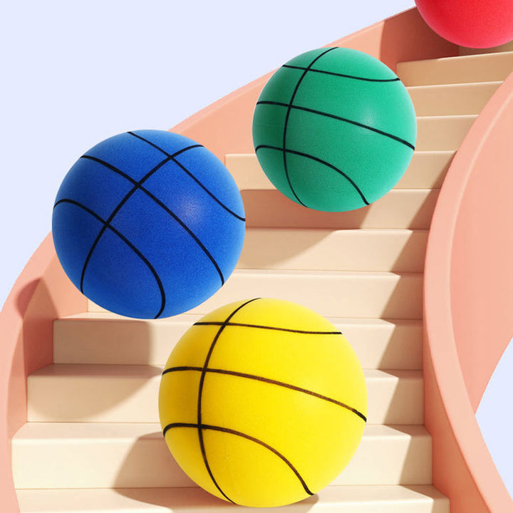 Stille-basketball for barn innendørs
