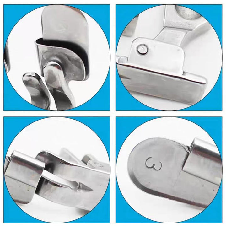 Presser foot for seam edges | Luvikno