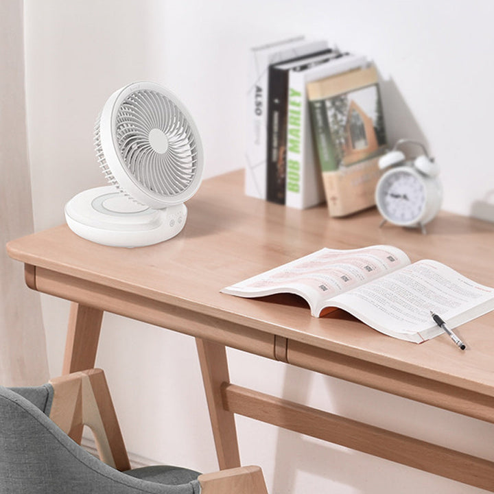 Foldbar skrivebordsvifte | Luvikno
