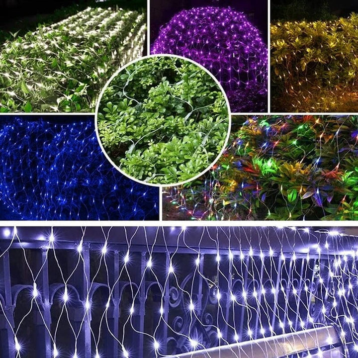 Solar Fishnet Light | Luvikno