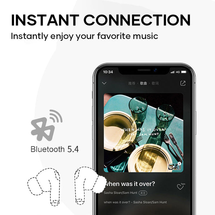 Støydempende Bluetooth ørepropper | Luvikno