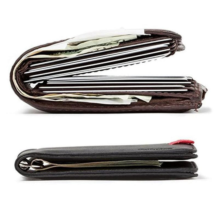 Men's Extra-slim Leather Wallet | Luvikno