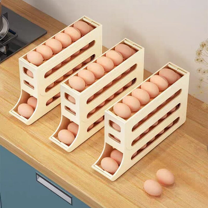 Fire-lags egg lagringsstativ | Luvikno