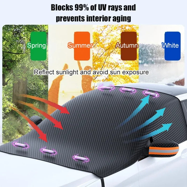 Magnetisk Bil Snø Dekke | Luvikno