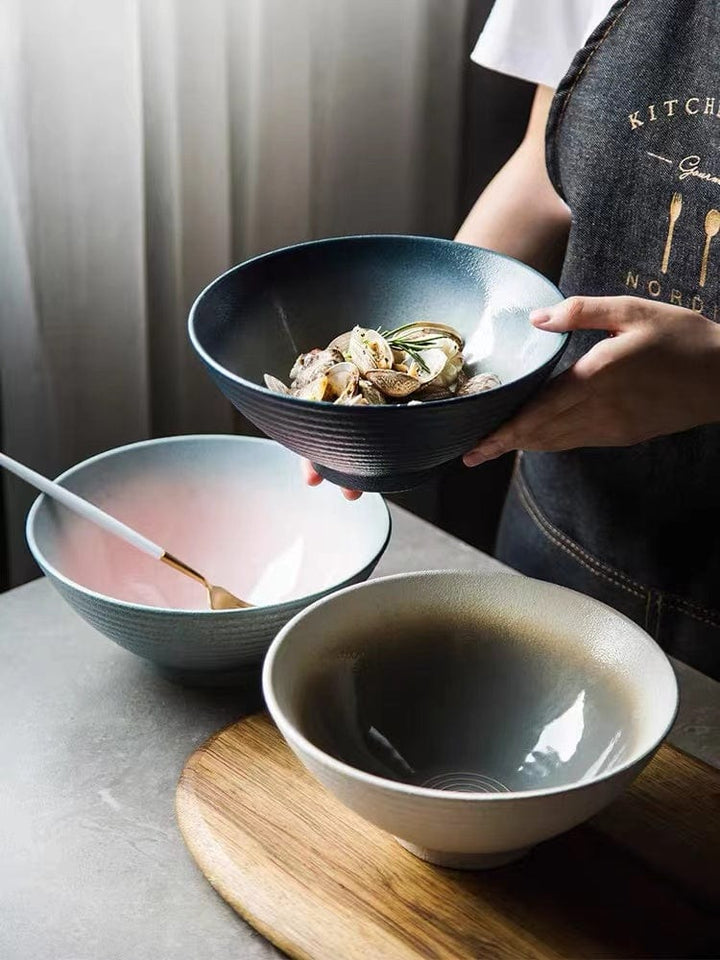 8'' Keramikk Ramen Skåler | Luvikno
