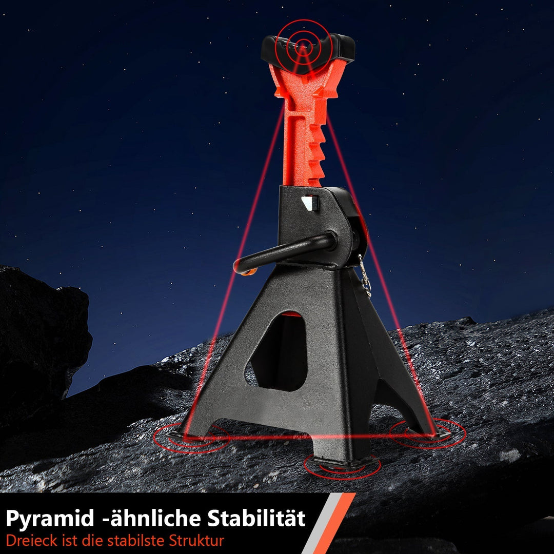 Heavy Duty Support Stand 3T 2 Pieces | Luvikno