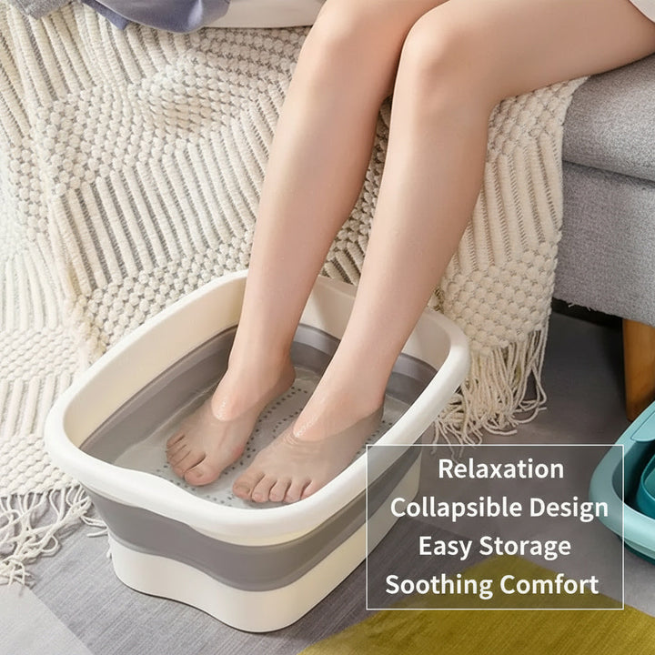Home Spa Sammenleggbar Fotvaskbøtte | Luvikno