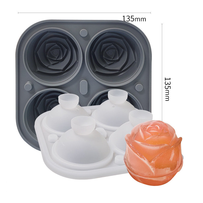 4-roms stor rose isbitform | Luvikno