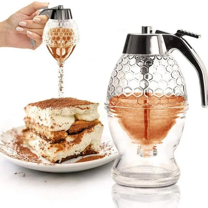 HoneySaver – Elegant og Praktisk Honningdispenser Luvikno