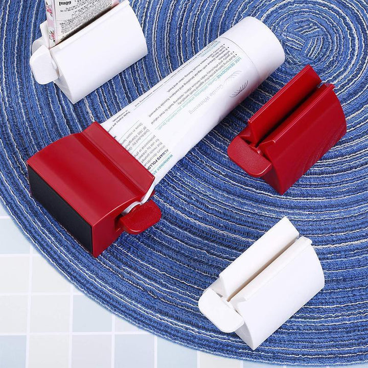 Tannkremholder for rullende tube tannkremdispenser | Luvikno