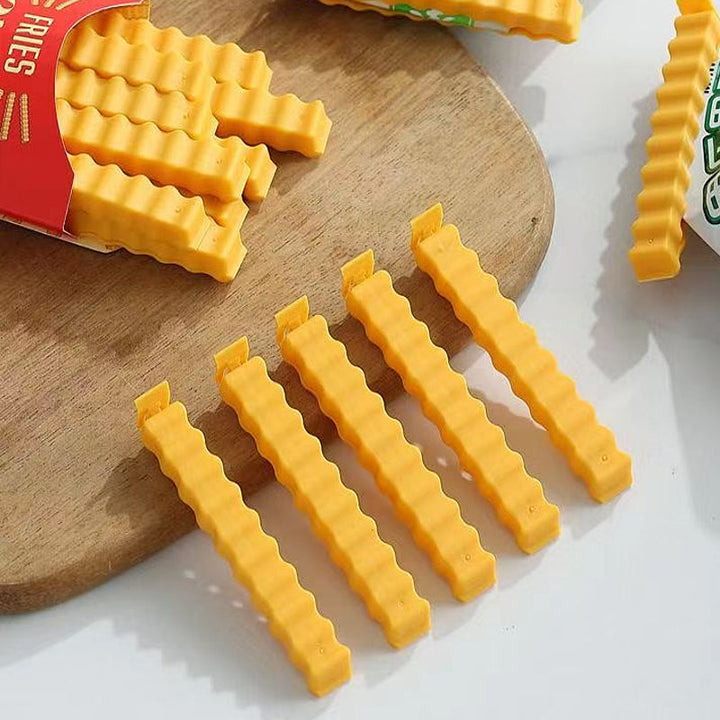 Morsomme Magnetiske Pommes Frites Matklips | Luvikno