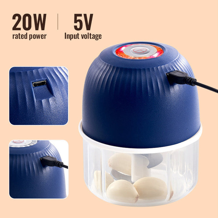Mini Elektrisk Hvitløk Puncher | Luvikno