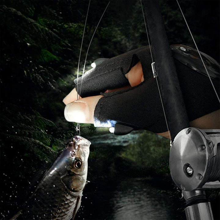 Luvikno | LED-hansker med vanntette lys