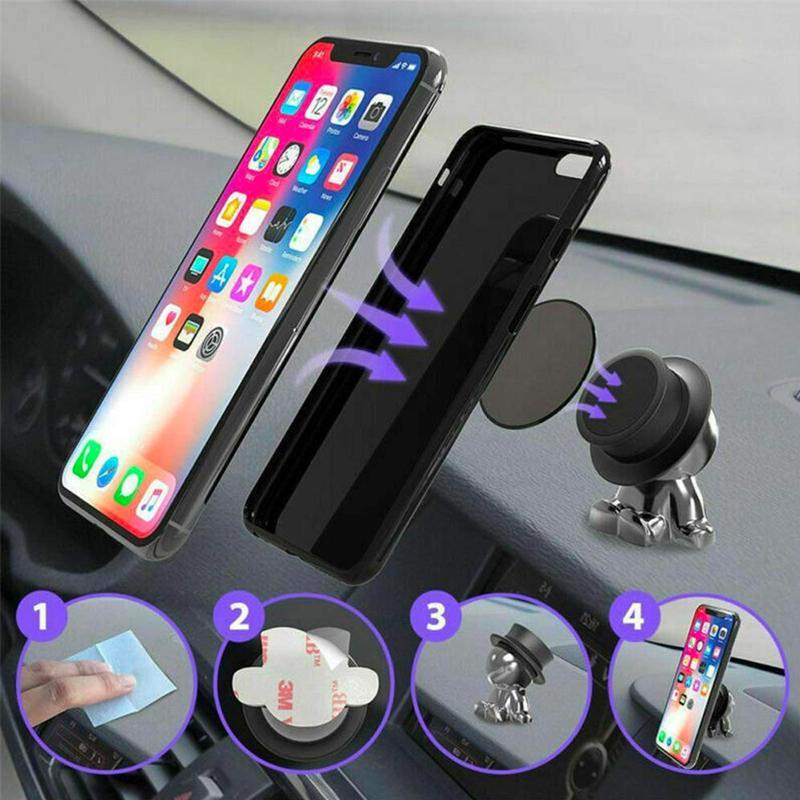 Søt 360° roterende magnetisk telefonholder | Luvikno