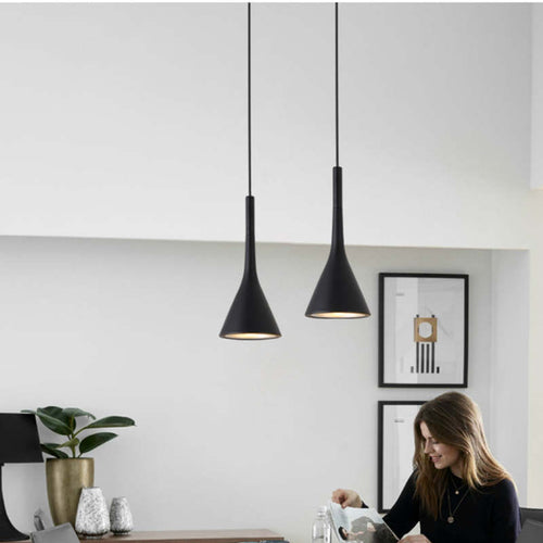 Moderne Triangel Pendellampe - Trionda | Luvikno