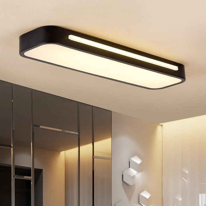 Nordisk Minimalistisk Lang LED Taklampe Luvikno