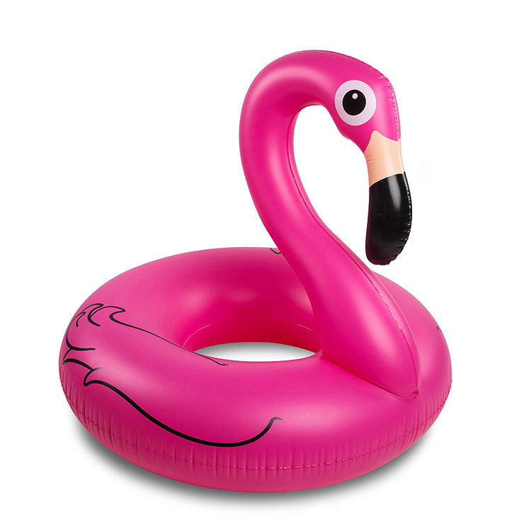 Kvinne oppblåsbar svømme flamingo Luvikno