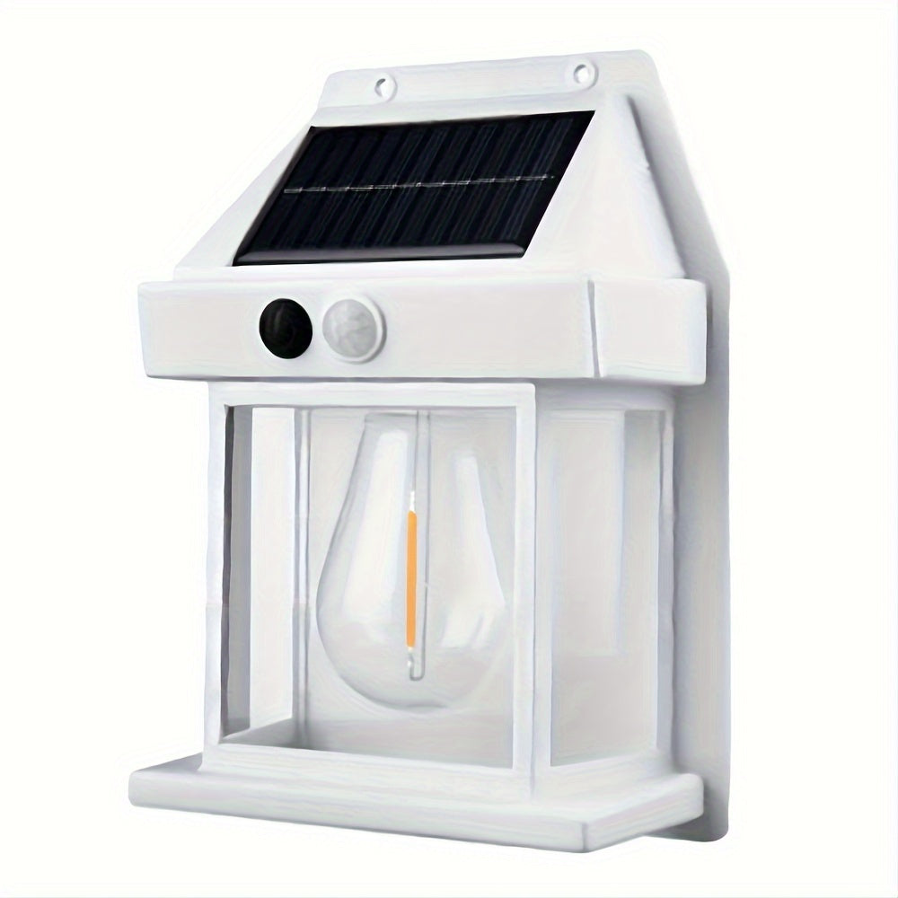 SolarGlow Vegglampe - Solenergi Bevegelsessensor LED | Luvikno