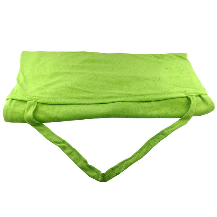 Dame multifunksjonell tote bag i myk fleece Luvikno