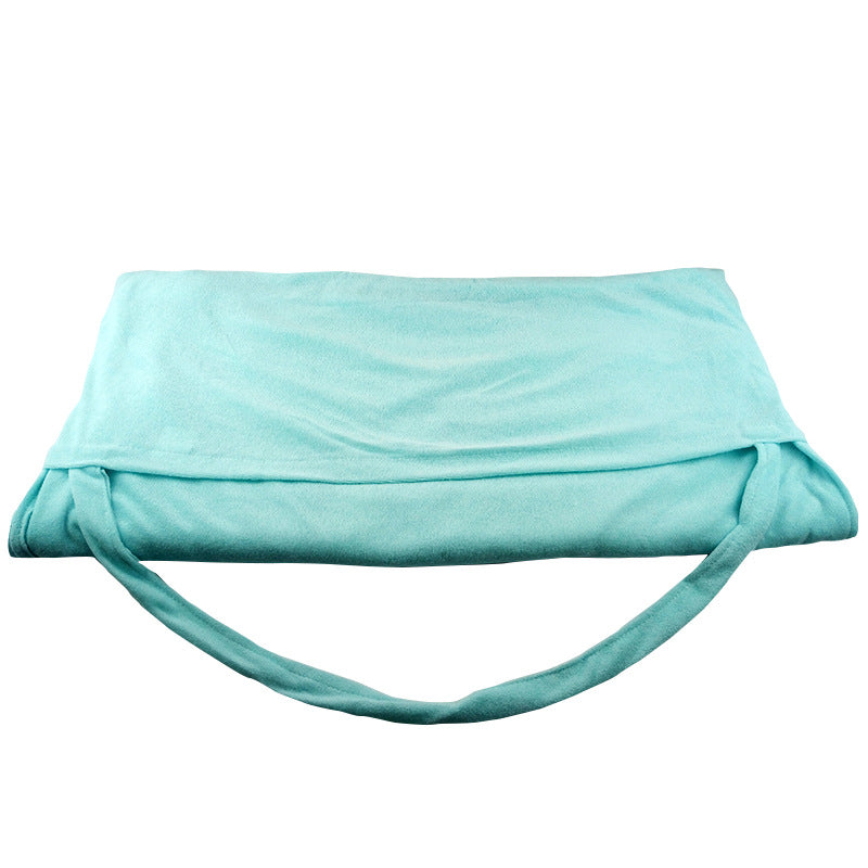 Dame multifunksjonell tote bag i myk fleece Luvikno