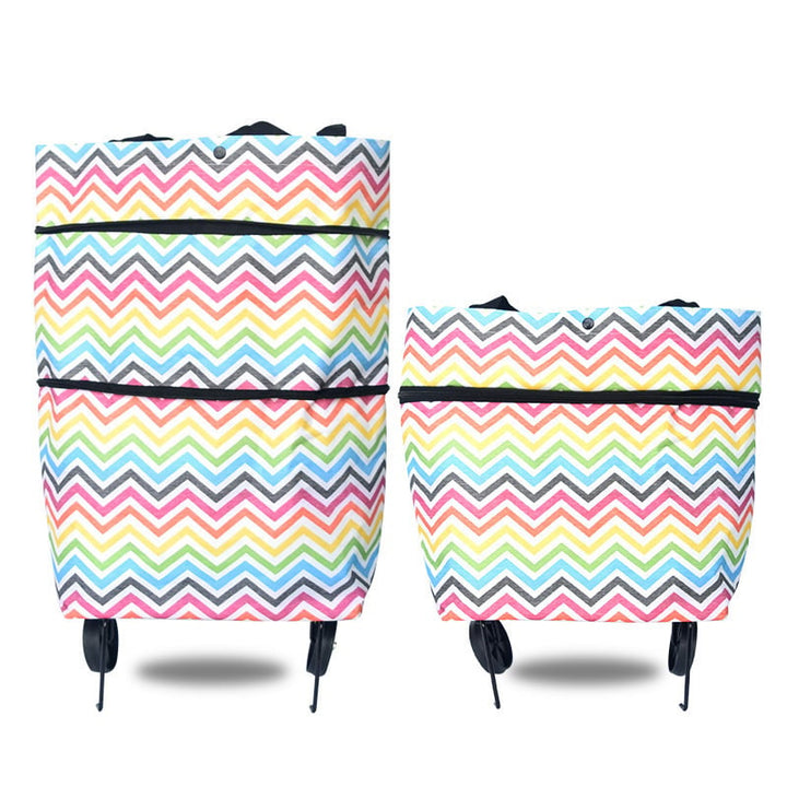 TurboTote Rullebag — shopping uten smerte, med plass for en livstid! | Luvikno