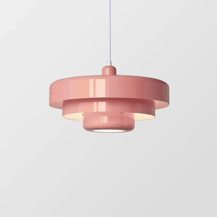 Vintage LED-Pendellampe | Flerlags metall i nordisk design | Fler farger