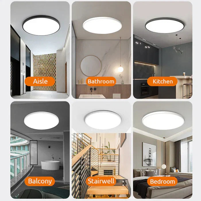 OrbGlow Taklampe - Elegant LED-belysning Luvikno