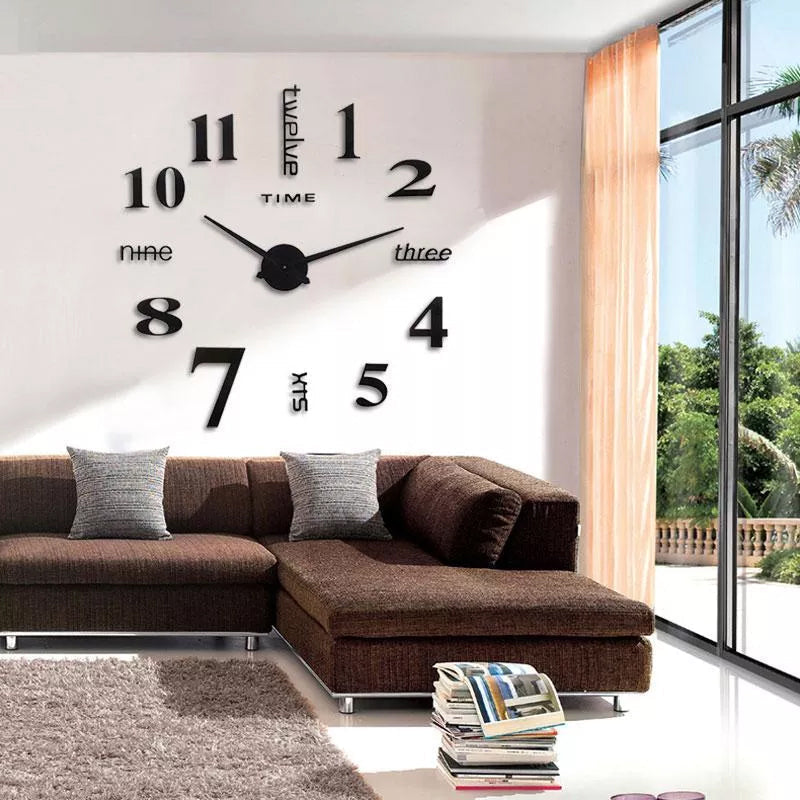 DIY Moderne Die-Free Veggklokke | Luvikno