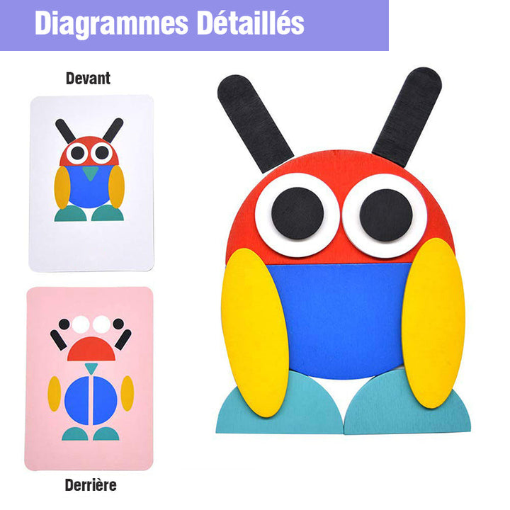 Utdanningspuslespill Toy | Luvikno