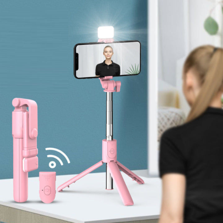 Luvikno | 6 i 1 trådløs Bluetooth selfie-pinne