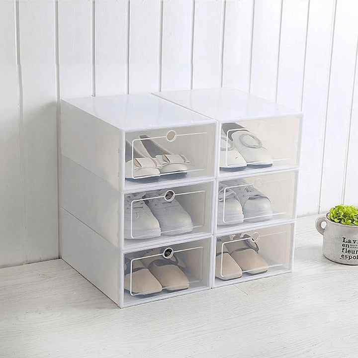 Foldbar skoeske lagringsboks, 6PCs | Luvikno