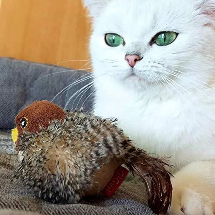Luvikno | BirdyPurr - Den trygge lekevennen for katten din!