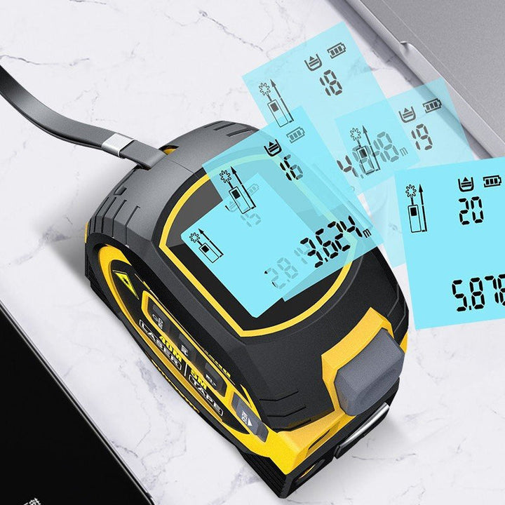 3-i-1 infrarød laser tape måling | Luvikno