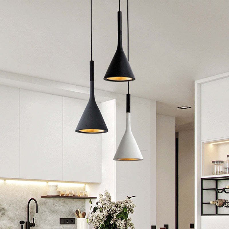 Moderne Triangel Pendellampe - Trionda | Luvikno
