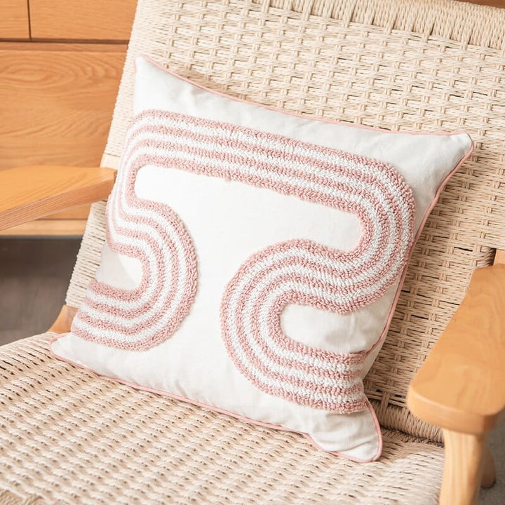 Abstrakte Loop-Tufted Pute | Luvikno