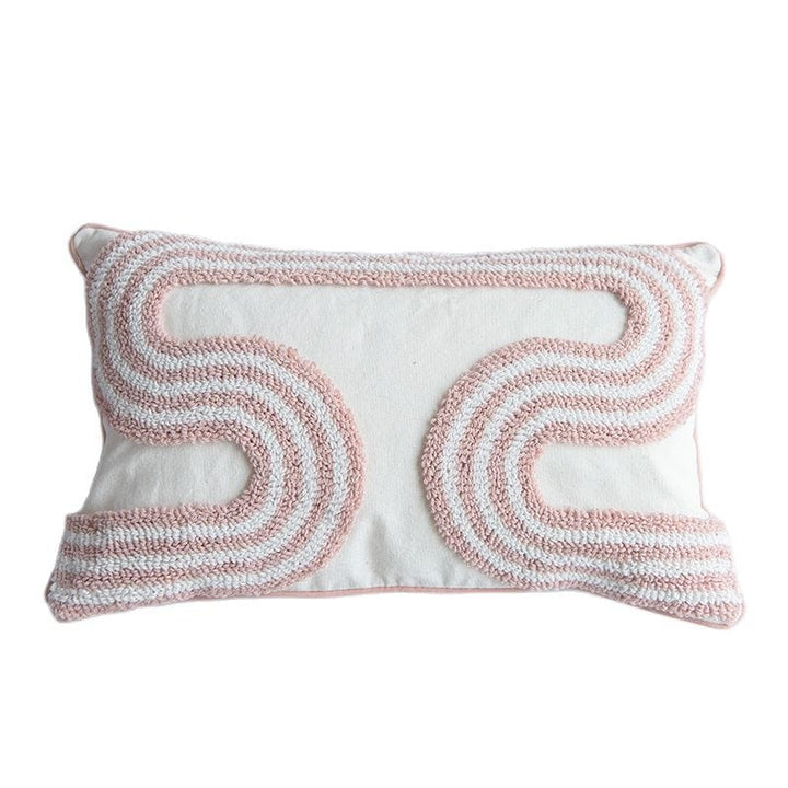 Abstrakte Loop-Tufted Pute | Luvikno