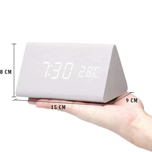 LED Stemme Kontroll Klokke | Luvikno