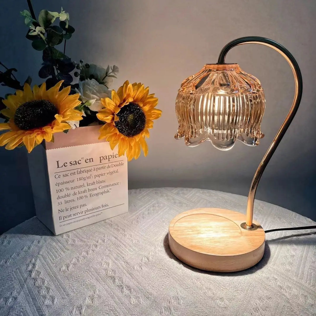 AntiqueAura - Retro nattlampe | Vintage stil for nostalgisk atmosfære | Luvikno