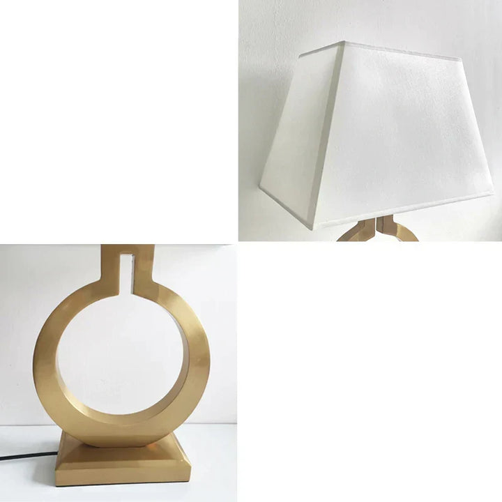 VillaGlow - Moderne Luksus Villa Bordlampe | Stilfull Belysning for Stue og Soverom | Luvikno