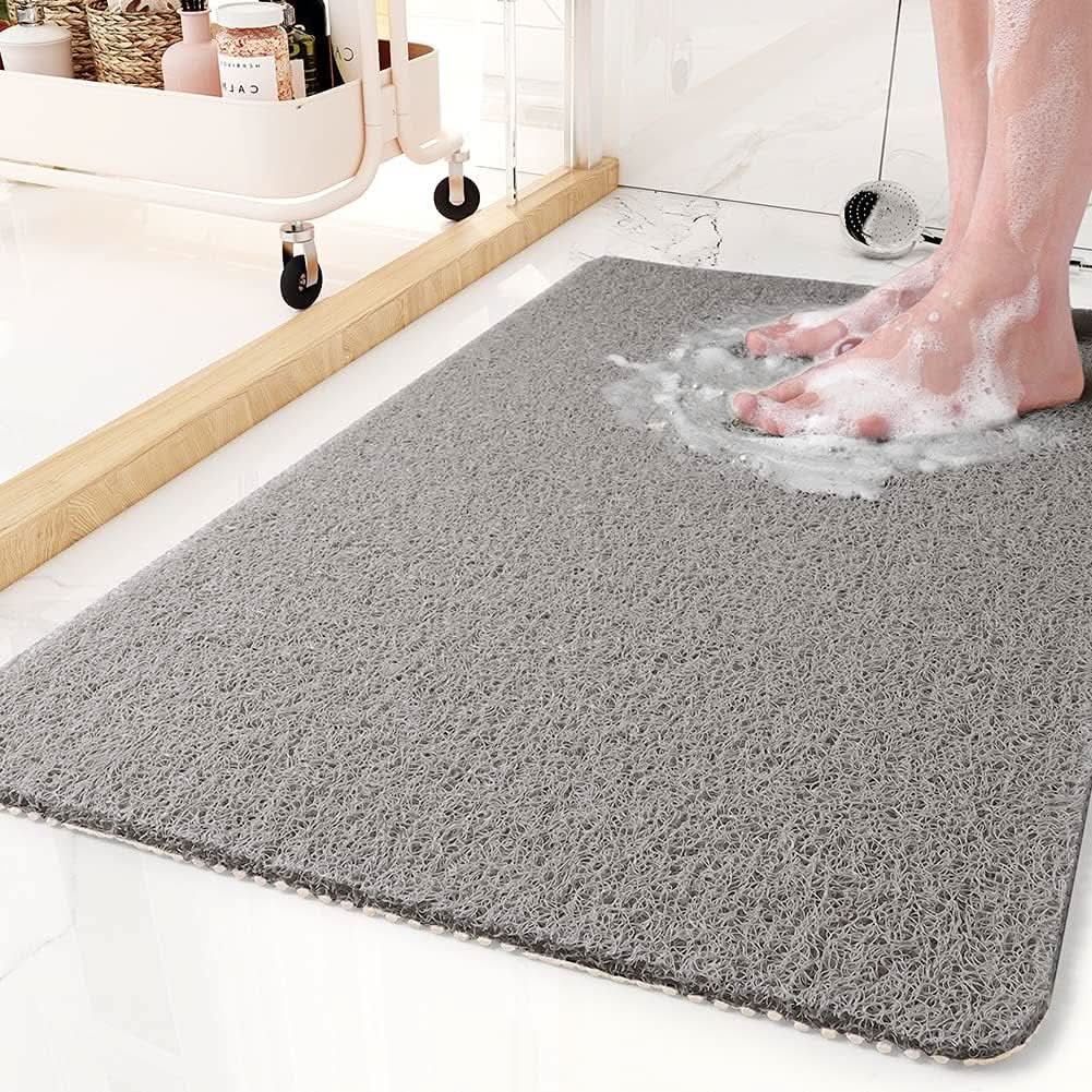 AQUALUXE AntiskliDusjmatte med Drenering | Luvikno