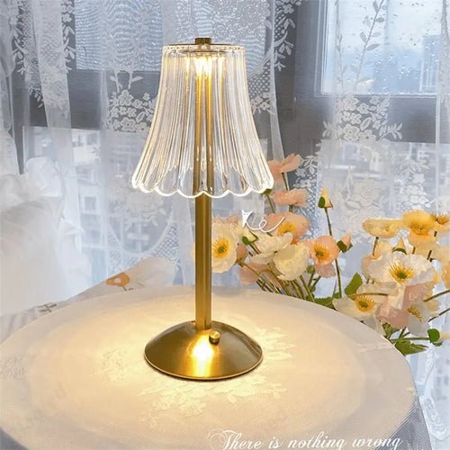 Luvikno | Cristalglow - Chic Trådlampen med Elegant Krystall Dekorasjon